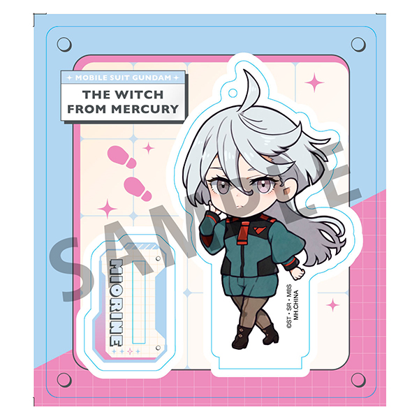 MOBILE SUIT GUNDAM THE WITCH FROM MERCURY MECHGURUMI ACRYLIC STAND, NEW