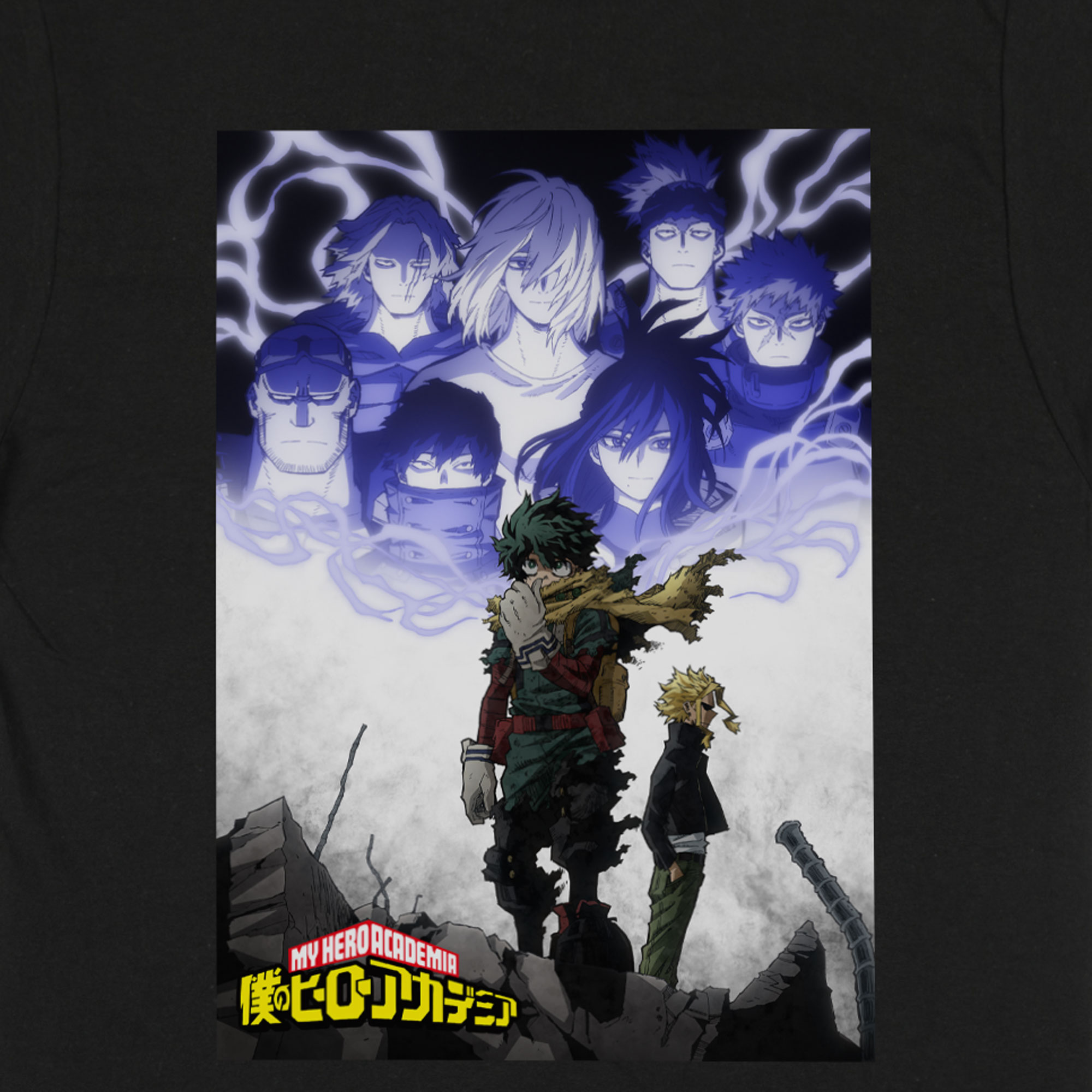 My Hero Academia - Dark Deku Character SS T-Shirt image count 3