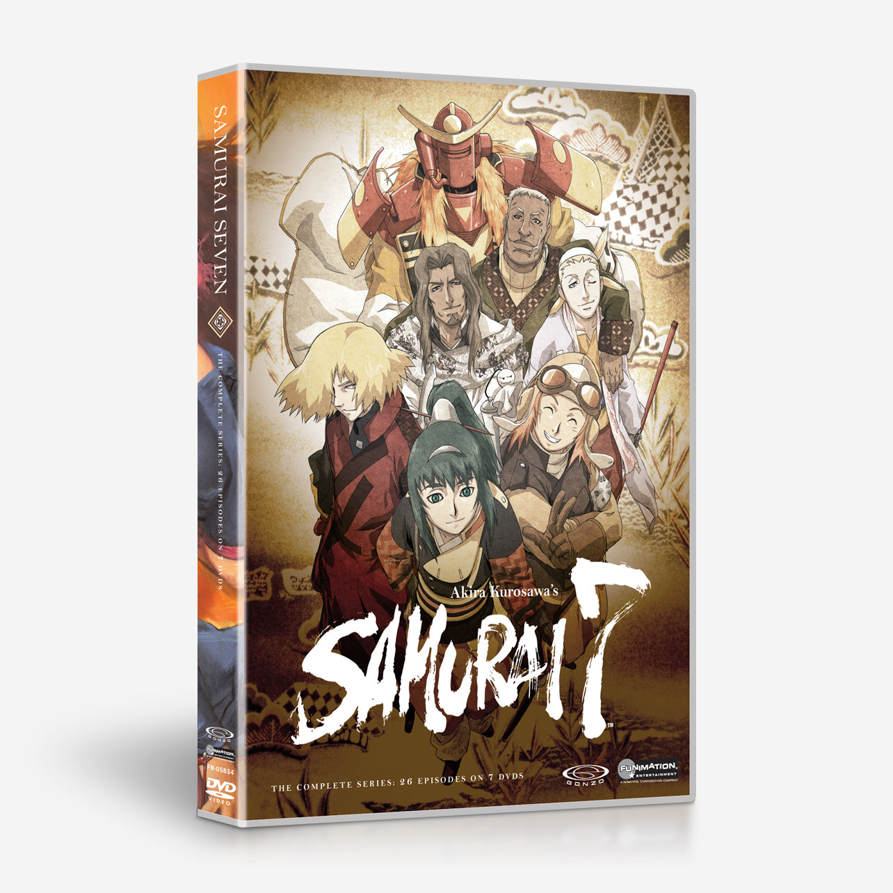 Samurai 7 - Anime Mashup T-Shirt by RedBug - The Shirt List