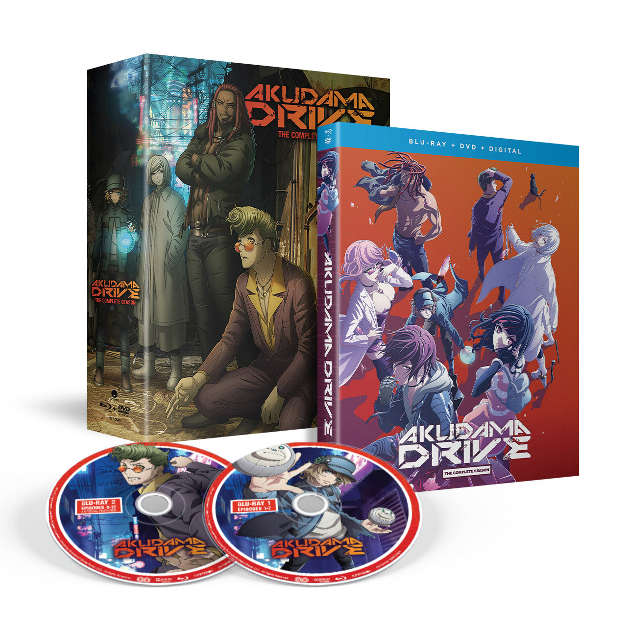 Akudama Drive - The Complete Season - Limited Edition - Blu-ray + DVD image count 1