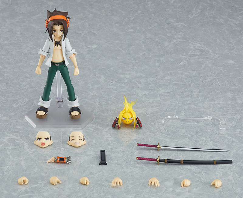 YANDING Shaman King Yoh Asakura 18CM Standing Pose Decoration Model Anime  Character Children Doll Souvenir Collection Yoh Asakura : :  Toys & Games