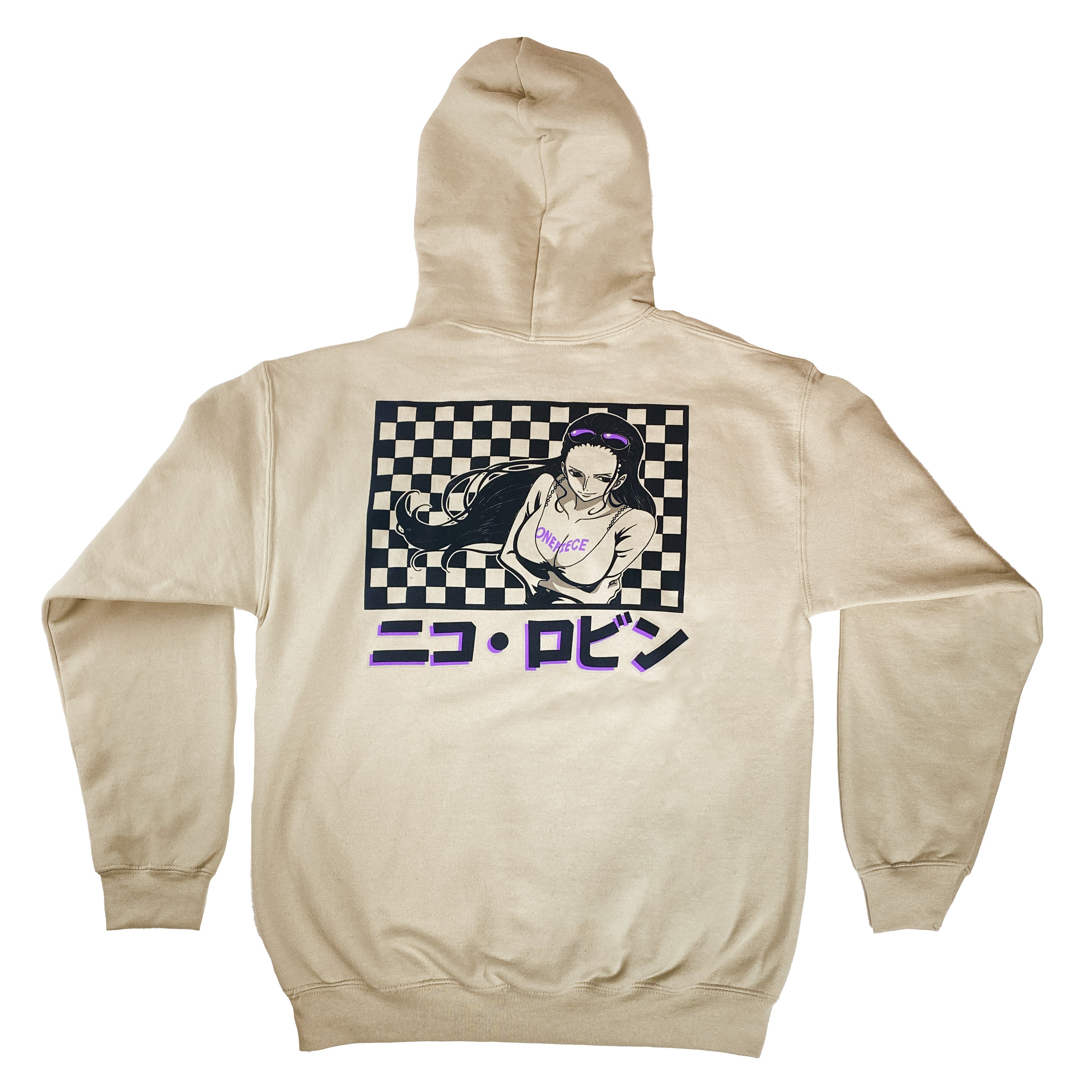 One Piece - Nico Robin Checker Hoodie - Crunchyroll Exclusive! image count 8