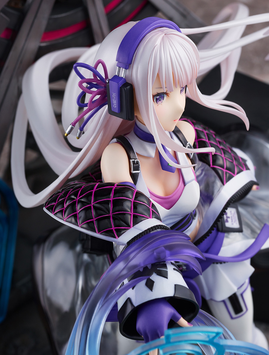 Emilia Neon City Ver Re:ZERO Figure | Crunchyroll Store