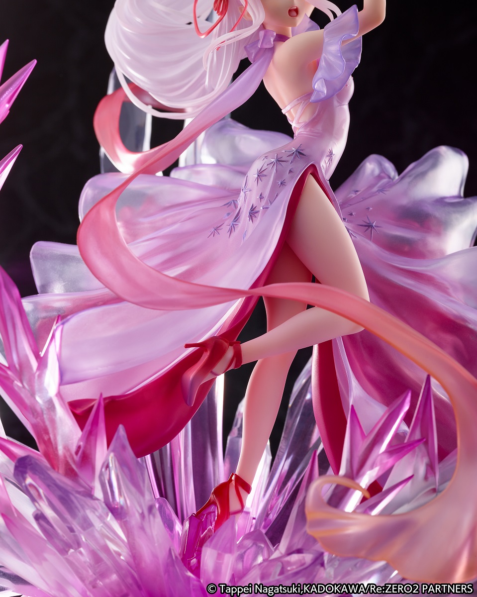 Emilia Frozen Crystal Dress Ver Re:ZERO Figure image count 5