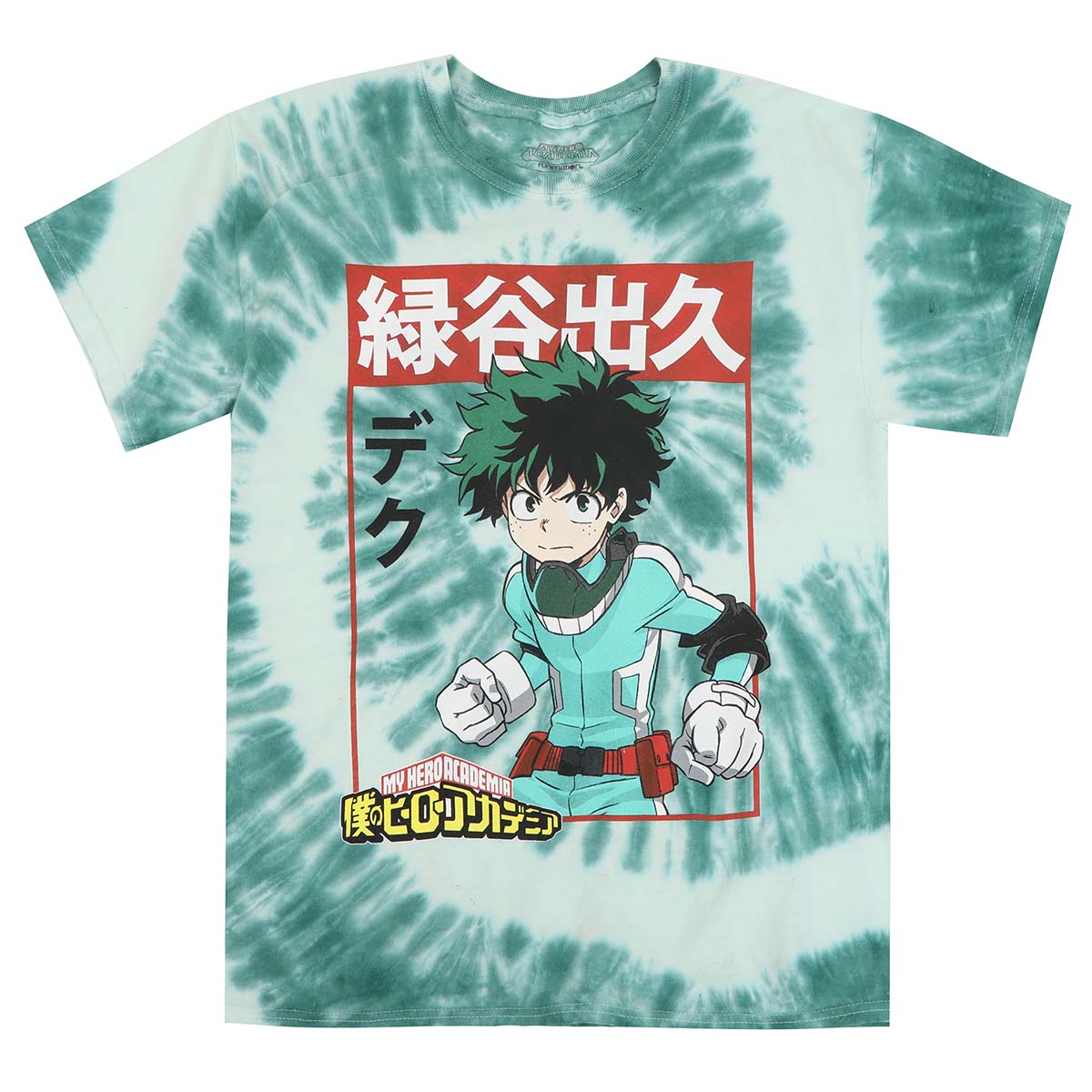 My Hero Academia - Deku Kanji Dye T-Shirt - Crunchyroll Exclusive! image count 0