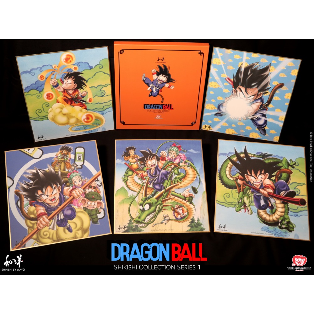 Dragon Ball Shikishi Collection Series 1 image count 2