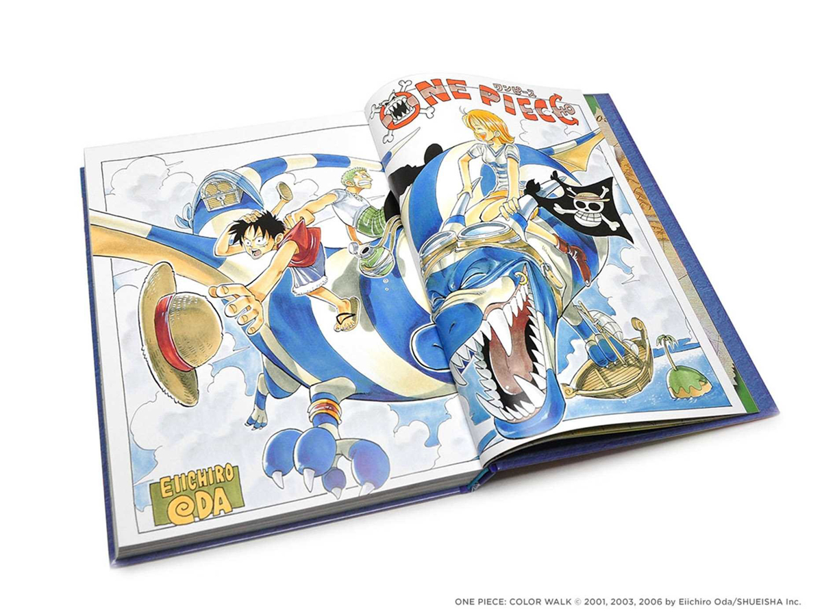 One Piece Color Walk Compendium: East Blue to Skypiea Art Book (Hardcover) image count 1