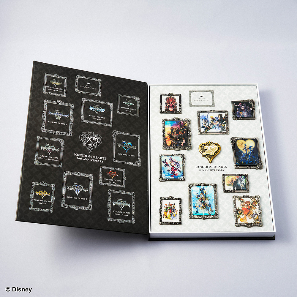 Kingdom Hearts 20th Anniversary Pins Box Volume 1 Collection image count 0
