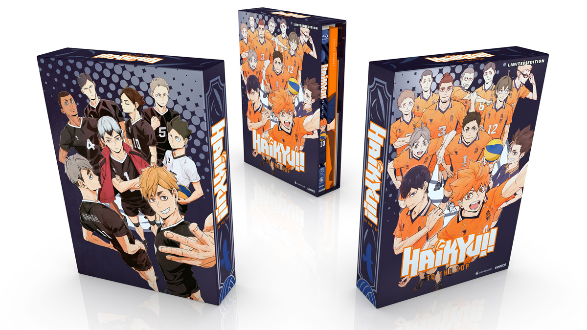 Haikyu!! Season 4 To the Top Premium Box Set Blu-ray