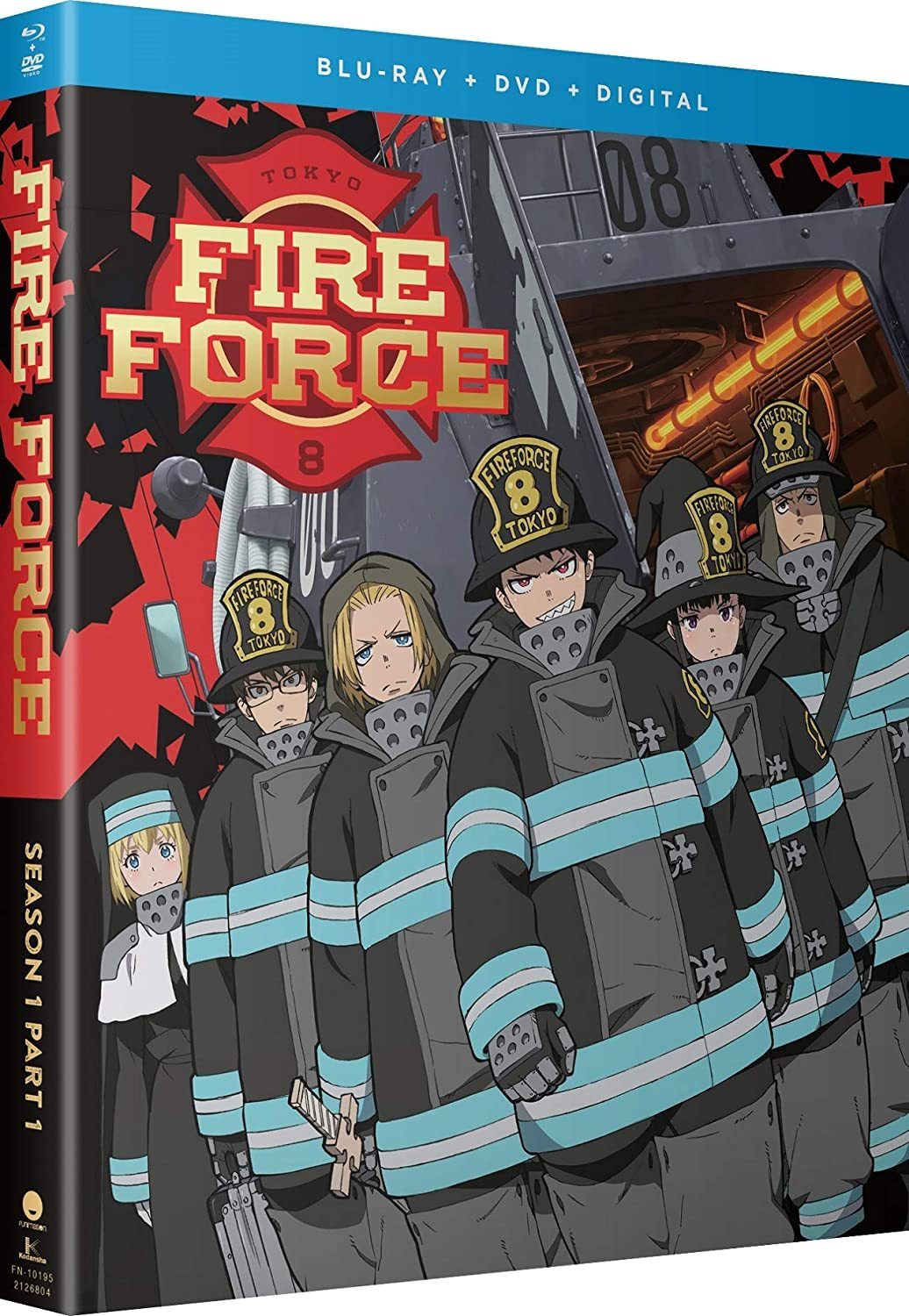 Fire Force - Season 1 Part 1 - Blu-ray + DVD image count 0