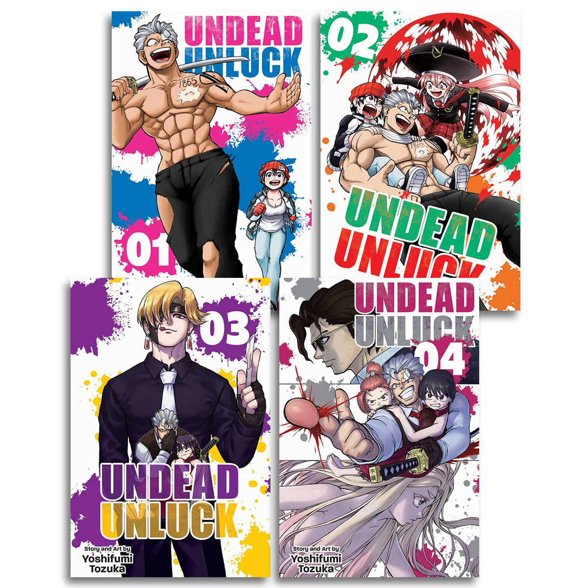 Crunchyroll.pt - Um morto muito louco! Undead Unluck, mangá de