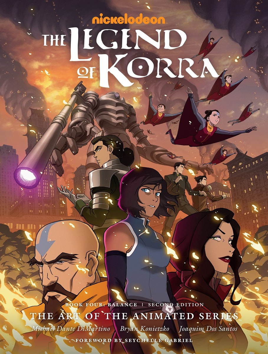 The Legend of Korra The Art of the Animated Series Book Four Balance Second Edition (Hardcover) image count 0