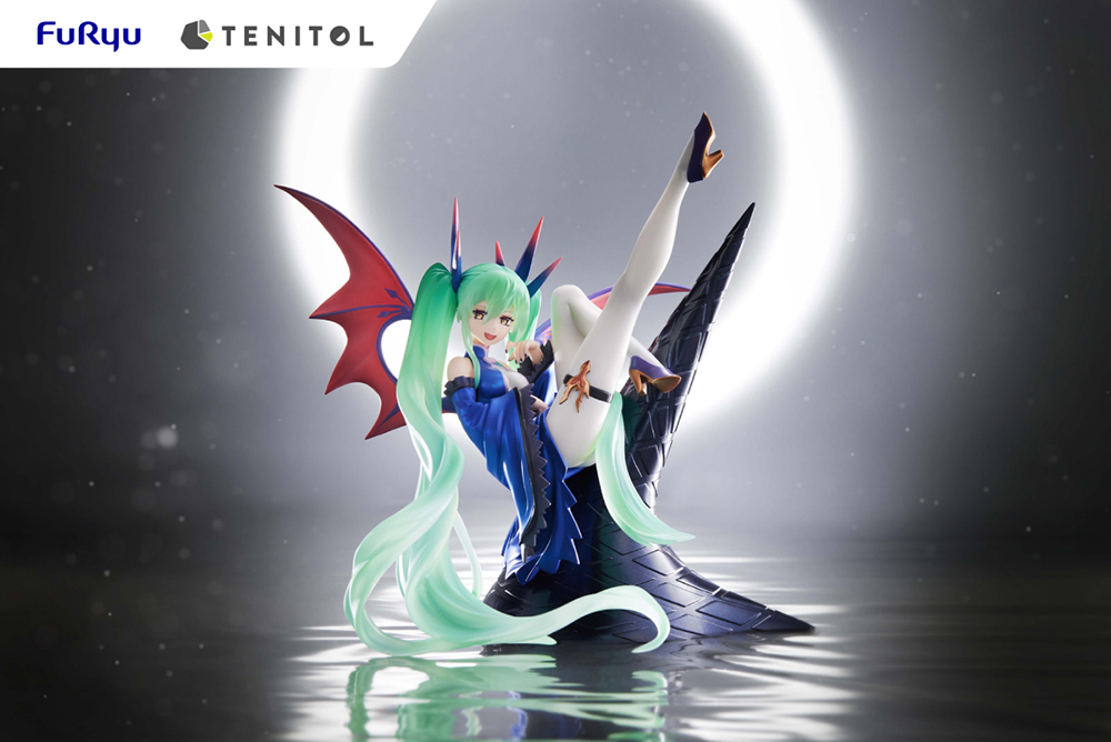 Hatsune Miku Dark Ver Vocaloid Tenitol Figure | Crunchyroll Store