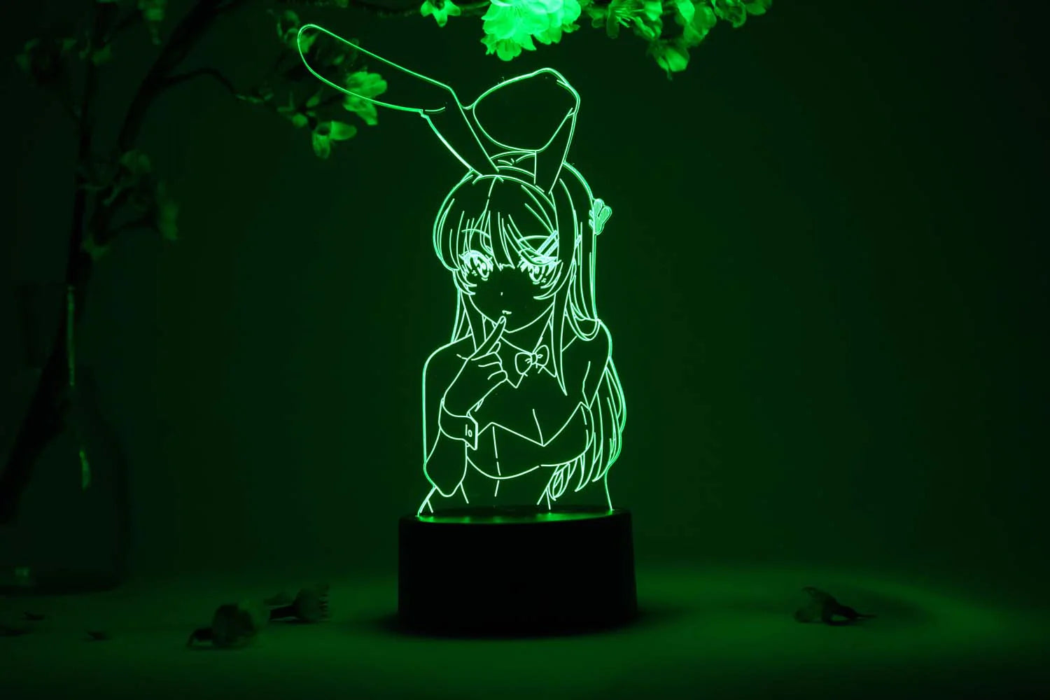 Rascal Does Not Dream of Bunny Girl Senpai - Bunny Girl Bust Otaku Lamp image count 3