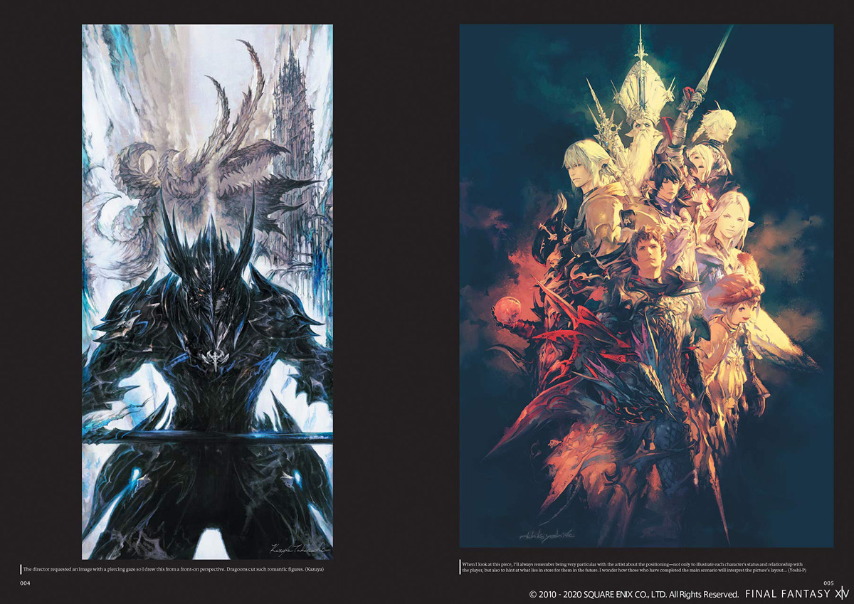 Final Fantasy XIV Heavensward The Art of Ishgard Stone and Steel Artbook image count 2