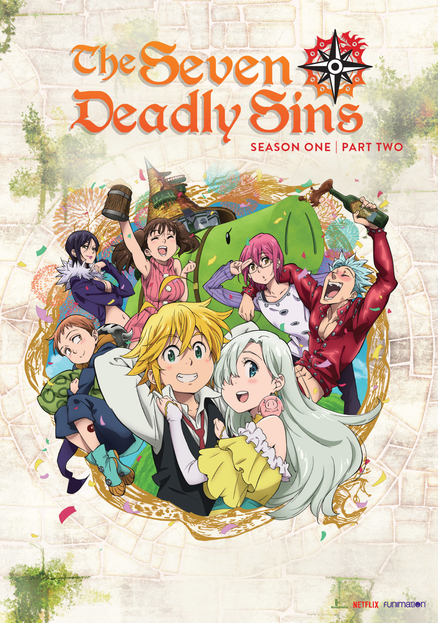 Seven Deadly Sins - Season 1 Part 2 - DVD