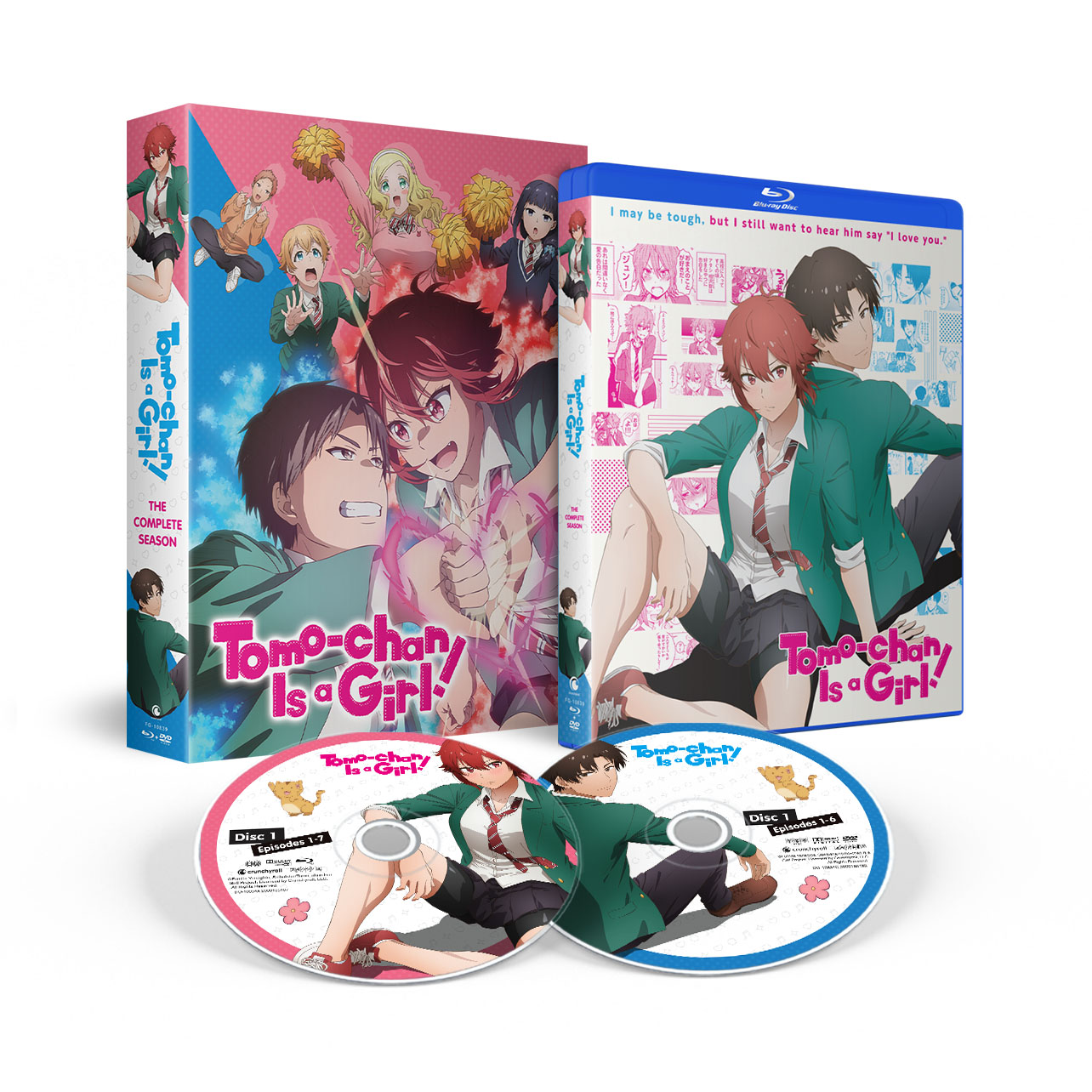 Tomo-chan Is a Girl! - The Complete Season - Blu-ray + DVD - Limited ...