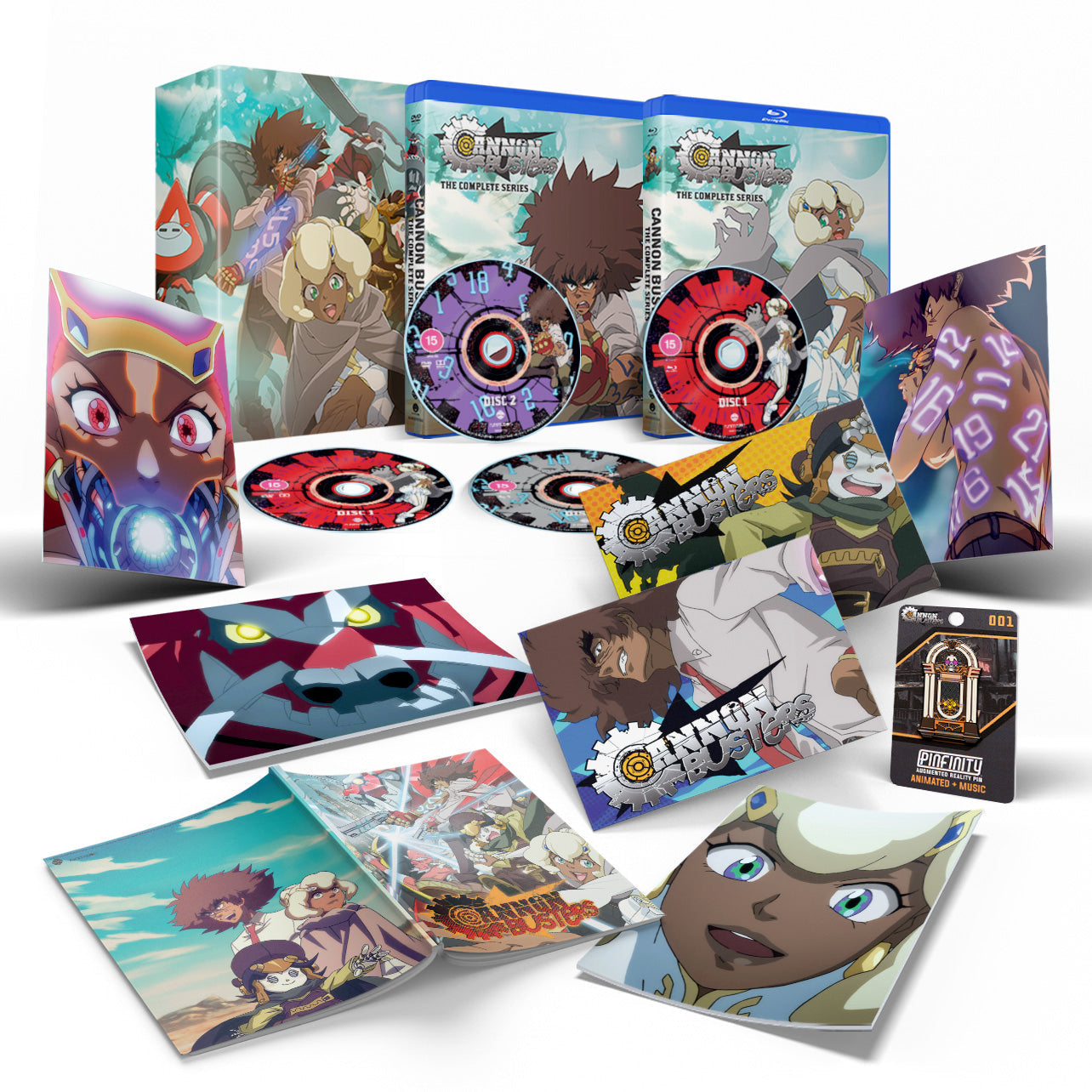 Cannon Busters - The Complete Series - Limited Edition - Blu-ray + DVD image count 0