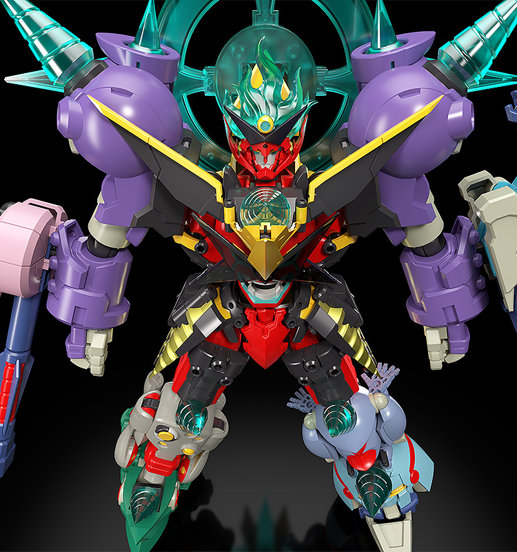 THE GATTAI Infinite Combining Gurren Dan Lagann,Figures,Plastic Model  Kit,Tengen Toppa Gurren Lagann