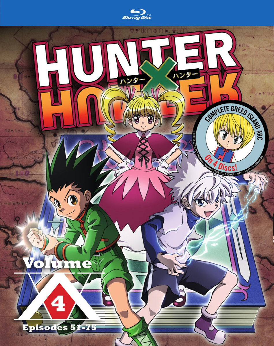 mail call Hunter x Hunter complete series on blu and world