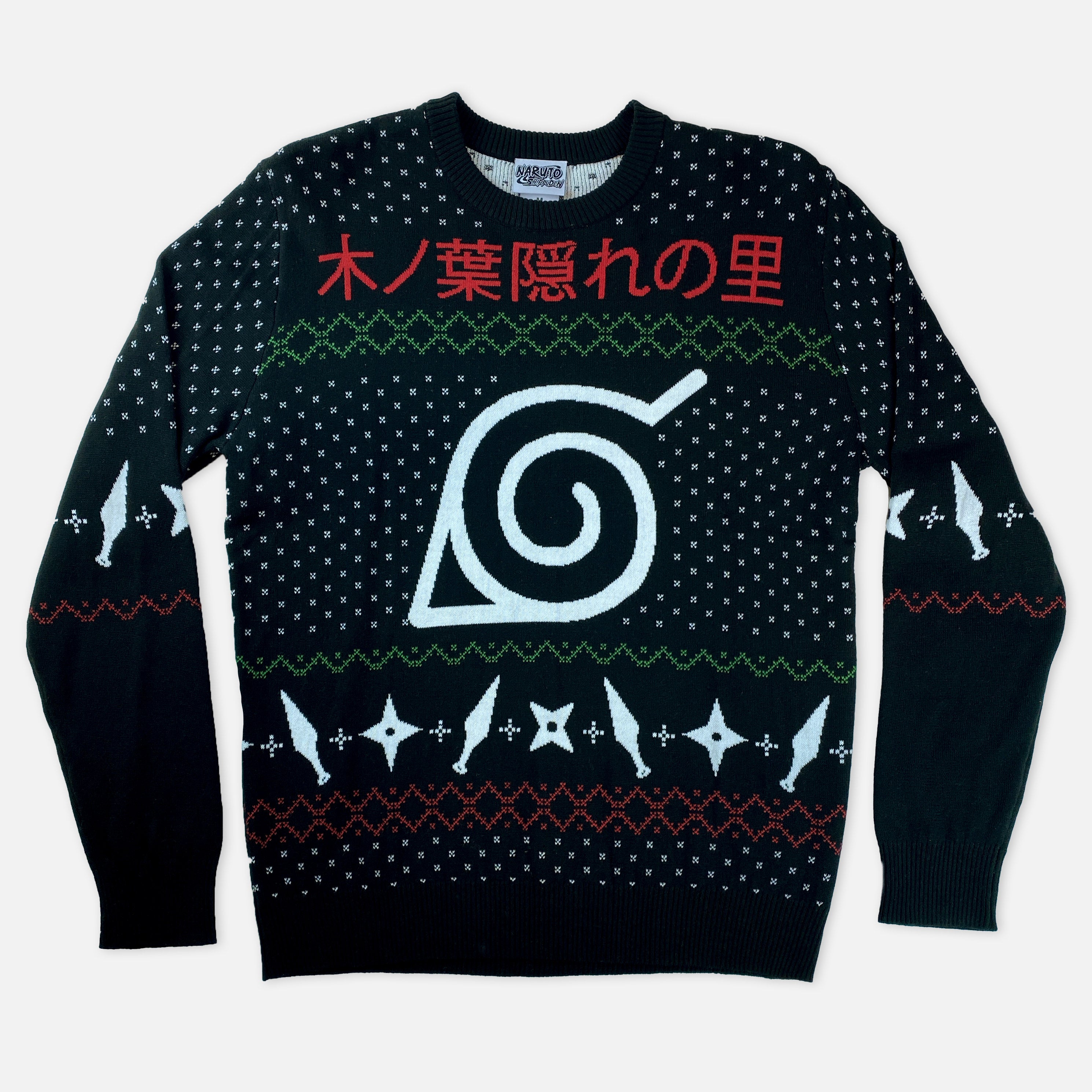 Naruto Shippuden - Hidden Leaf Village Holiday Sweater image count 0