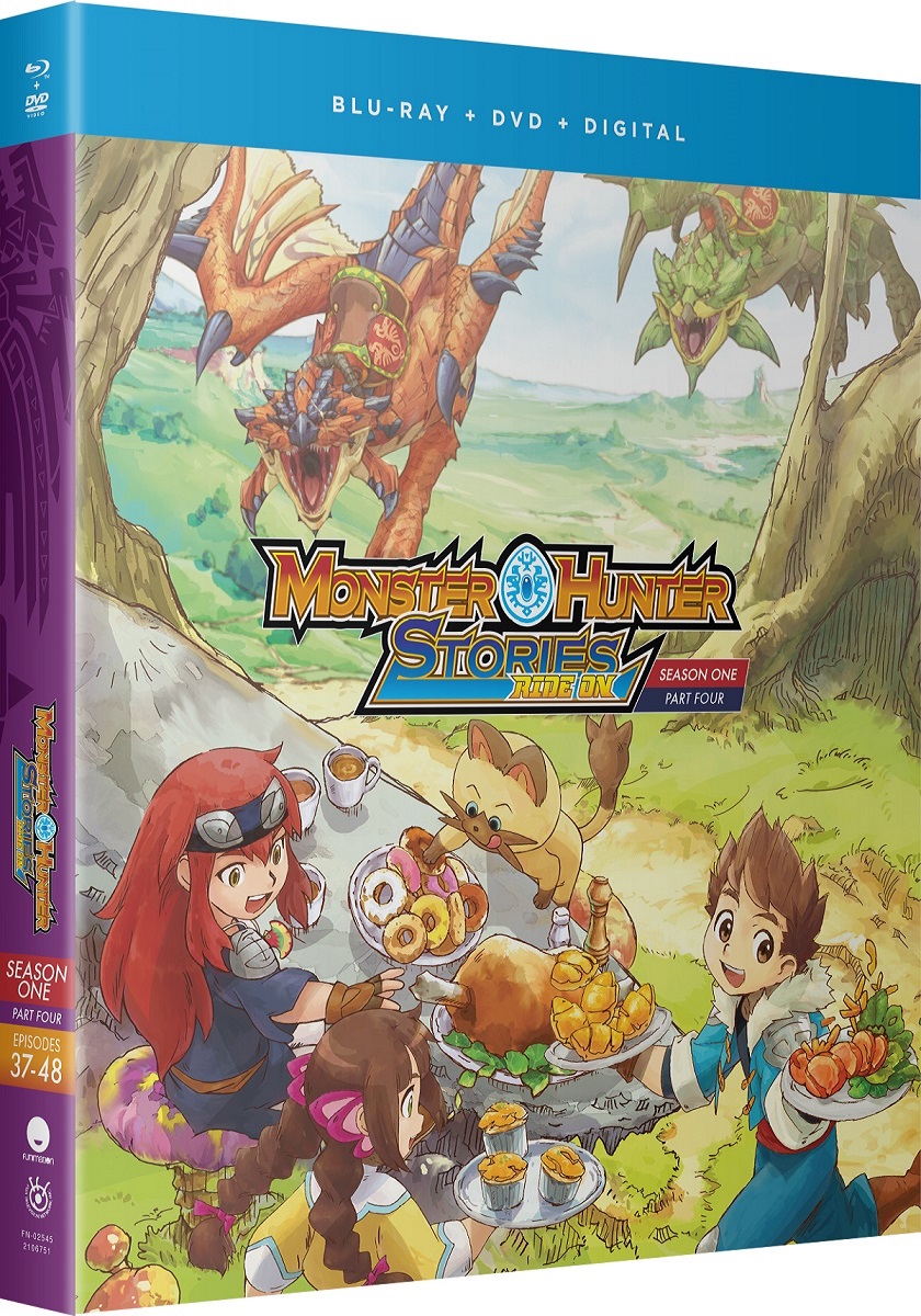 Monster Hunter Stories Ride On - Season 1 Part 4 - Blu-ray + DVD image count 0