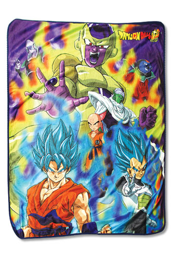 dragon-ball-super-group-throw-blanket image count 0