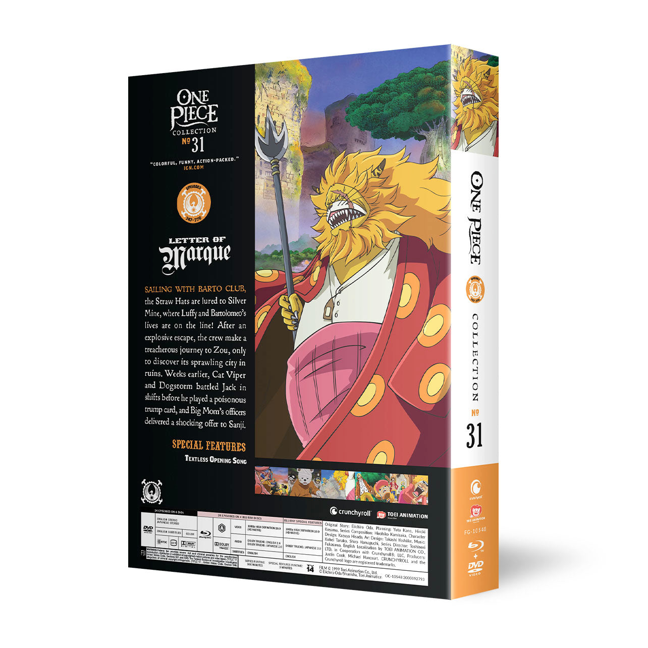 One Piece - Collection 31 - Blu-Ray + DVD image count 1