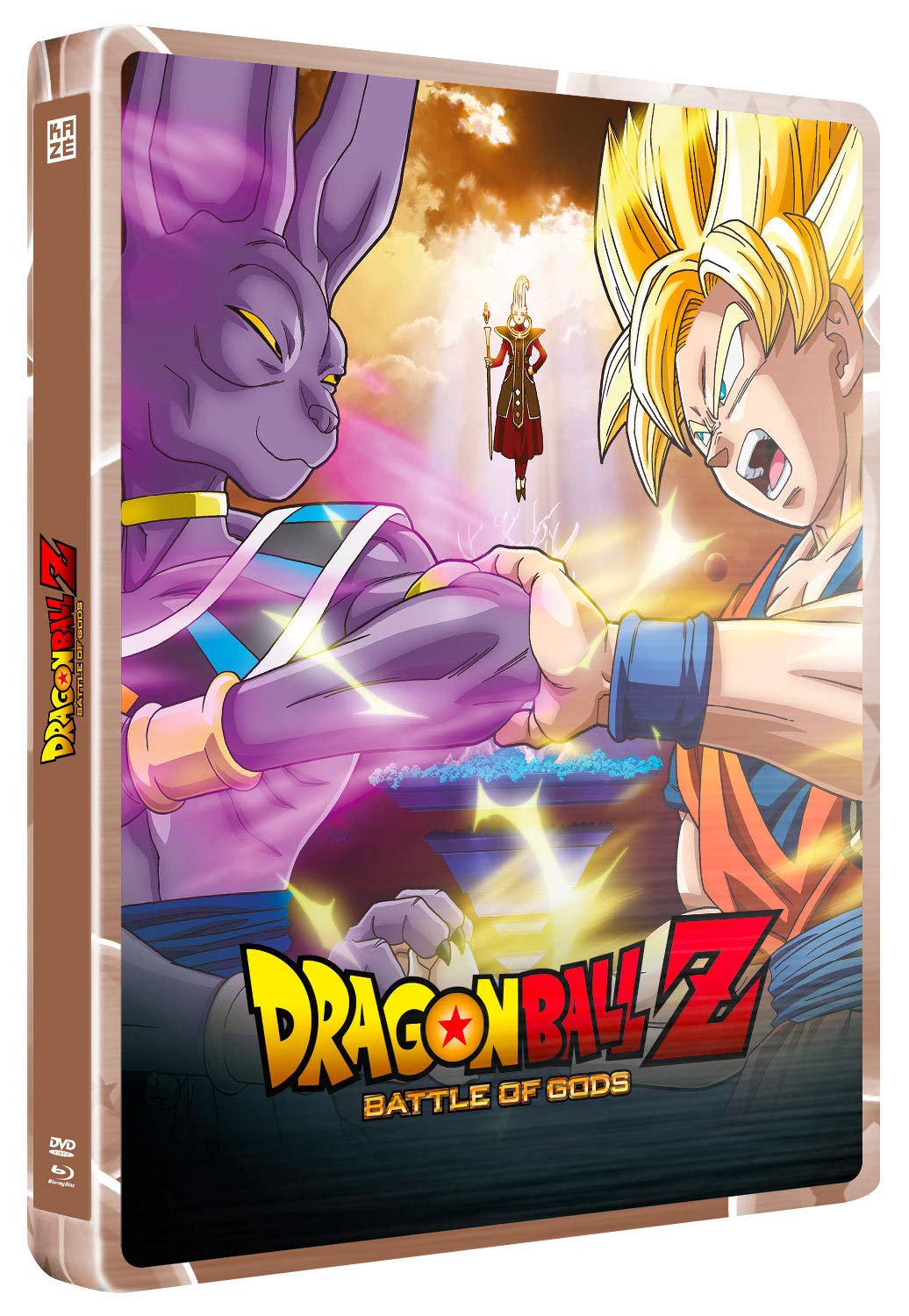 DRAGON BALL Z: BATTLE OF GODS - STEELBOOK - THE FILM + OAV - BLU-RAY + DVD  (French) | Crunchyroll Store | France