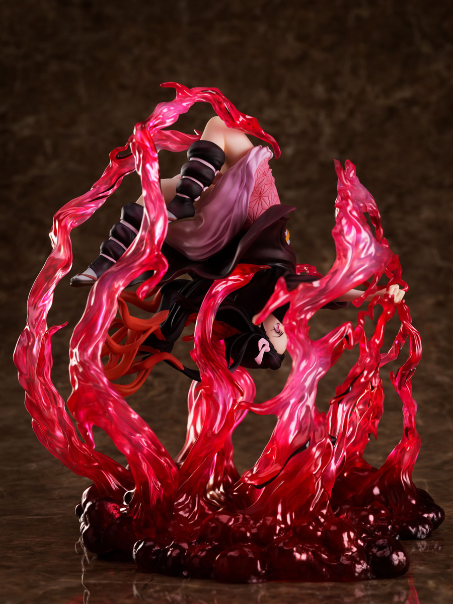 Nezuko Kamado Exploding Blood Ver Demon Slayer Figure image count 7