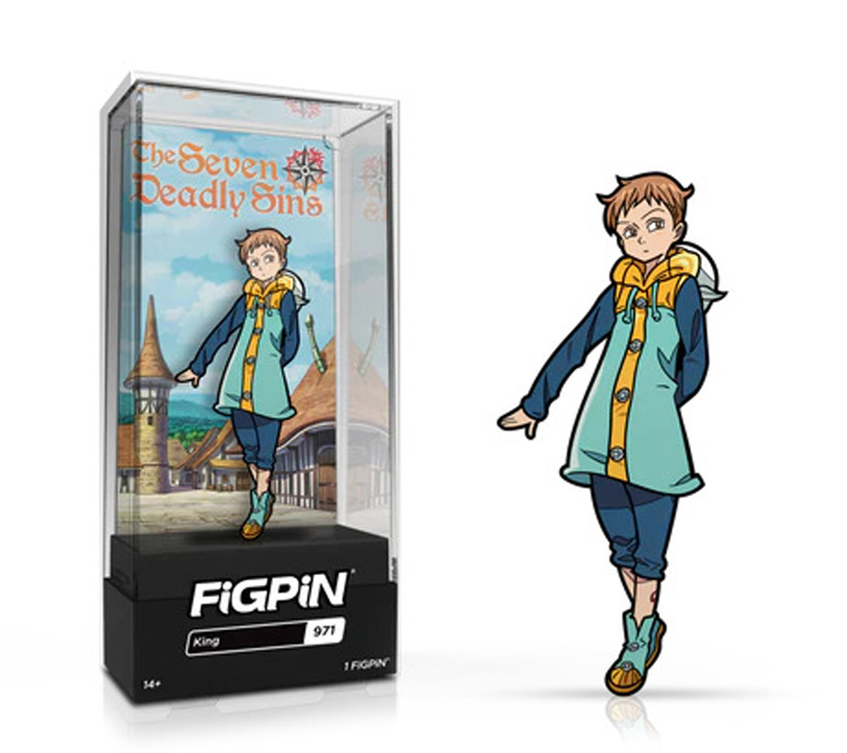 King The Seven Deadly Sins Limited Edition FiGPiN image count 3