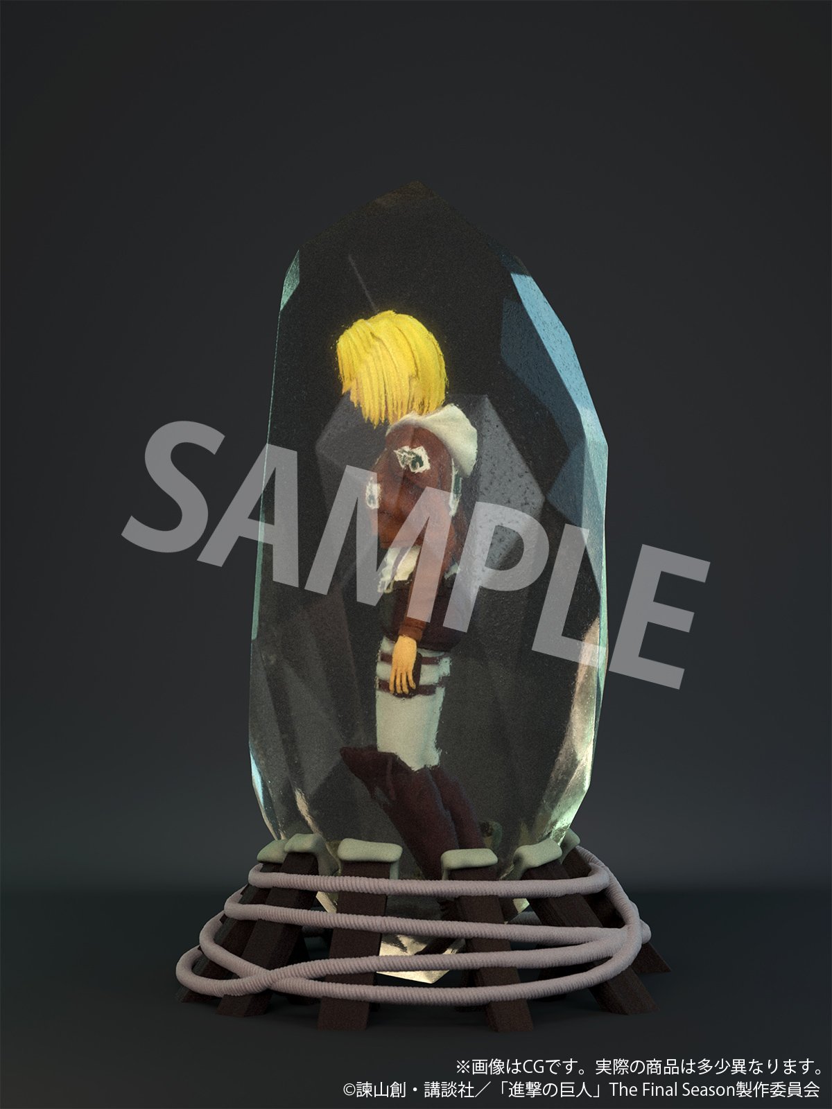 Attack on Titan - Annie Leonhart 3D Crystal Figure image count 4