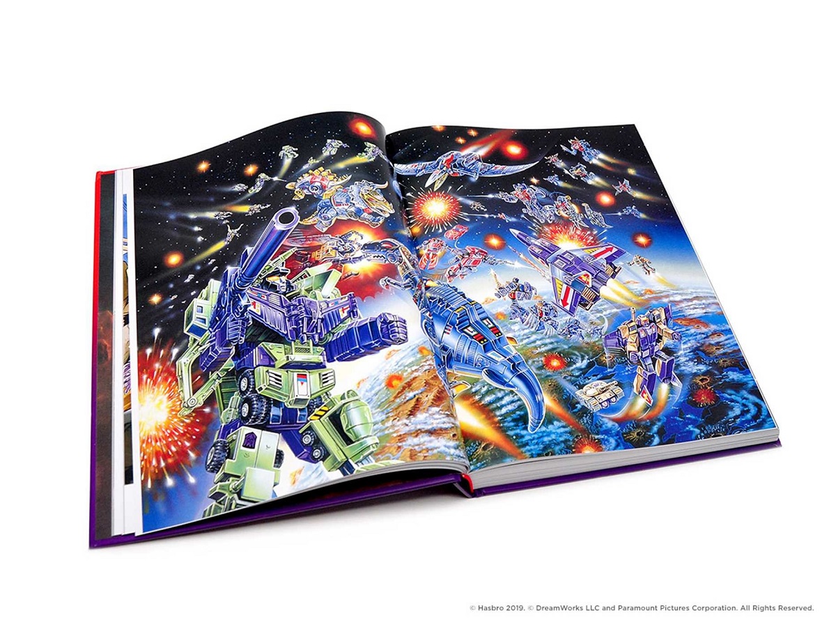 Transformers: A Visual History Limited Edition Art Book (Hardcover 