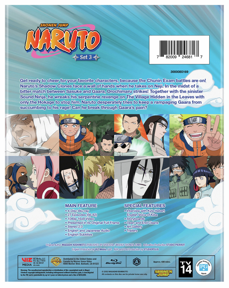 Naruto - Temporada 3 [DVD]