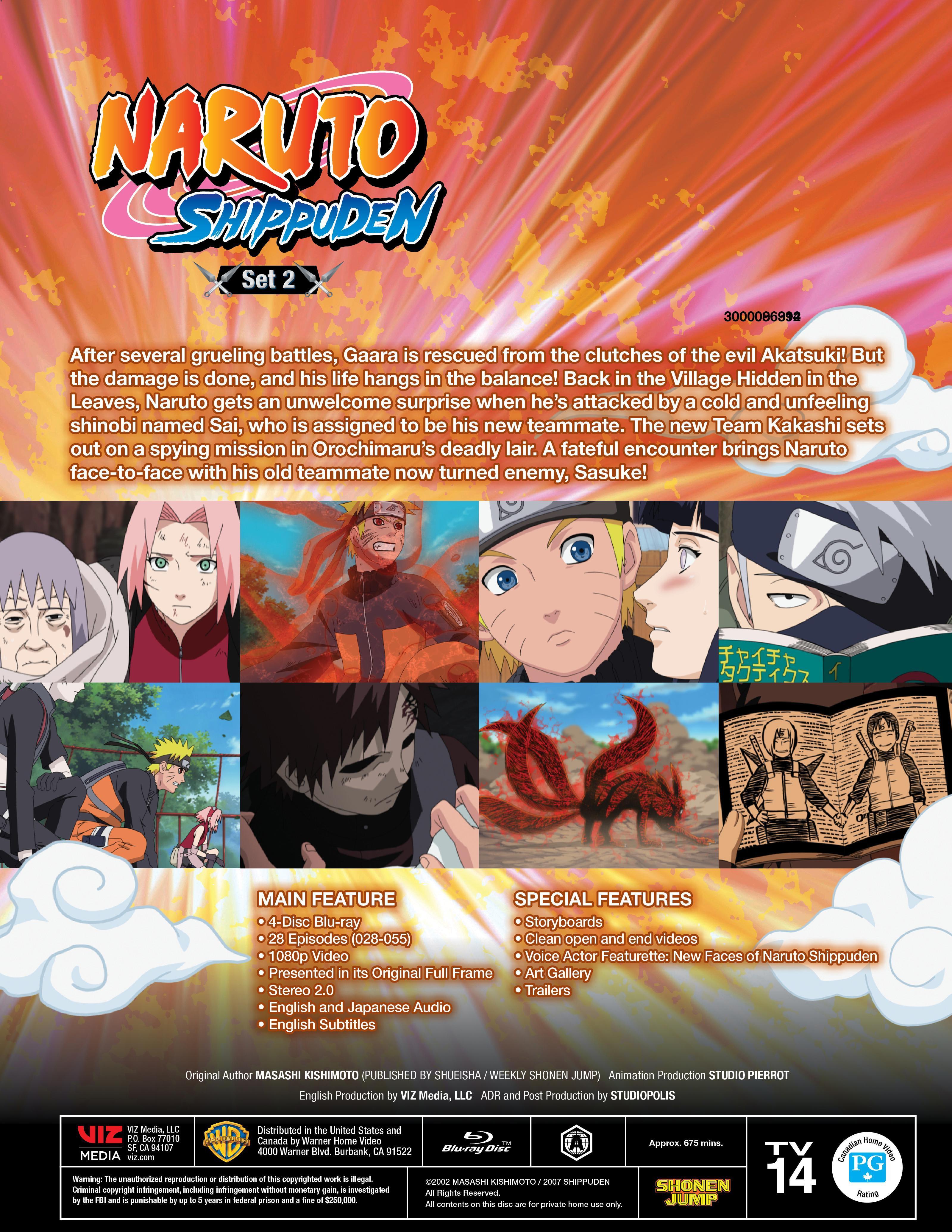 Naruto Shippuden - Set 2 - Blu-ray | Crunchyroll Store
