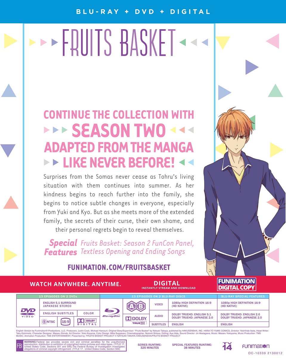 Funimation Reveals Cast and Details for 2019's Fruits Basket Adaptation -  GameRevolution
