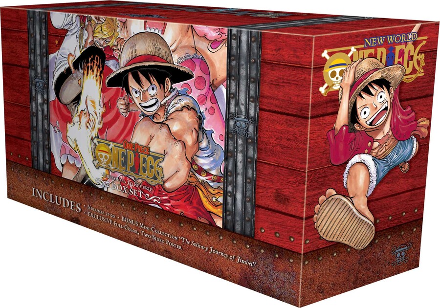 One Piece Box Set 4: Dressrosa to Reverie: Volumes 71-90 with Premium [Book]