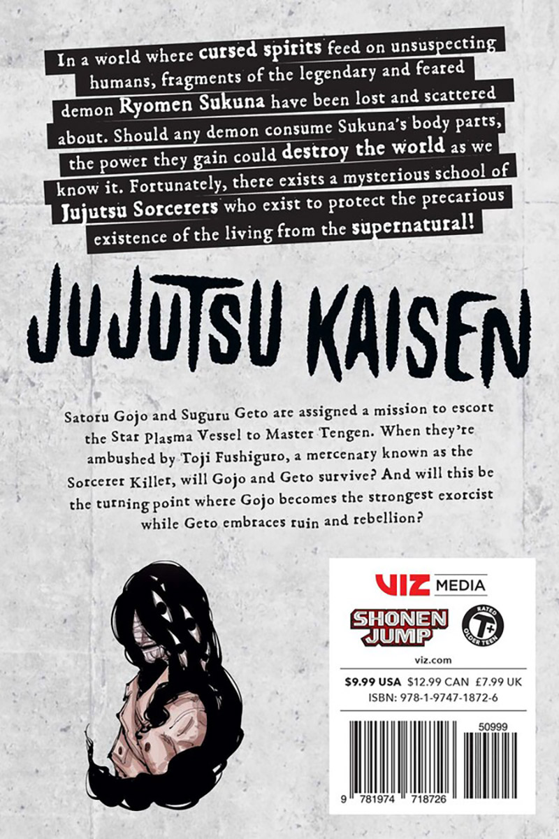 Jujutsu Kaisen Manga Volume 9 image count 1