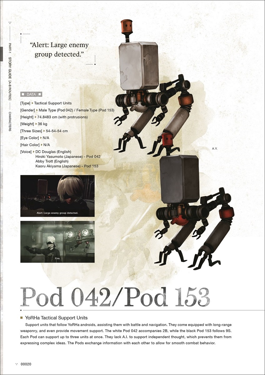 NieR Automata World Guide Artbook Volume 2 (Hardcover) image count 1