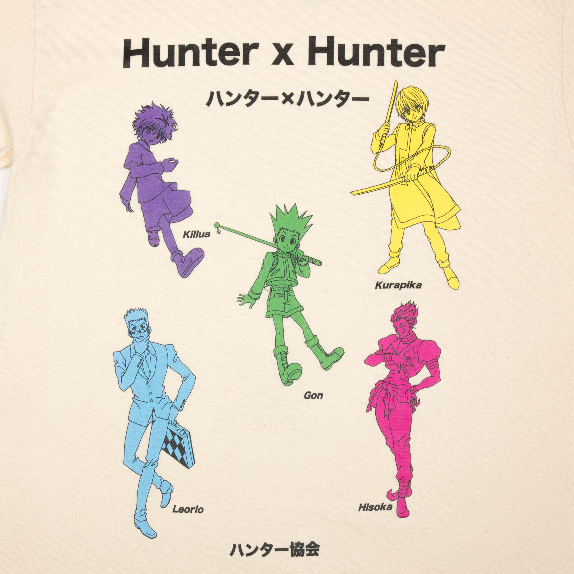 Hunter x Hunter Character Line Work SS T-Shirt image count 1