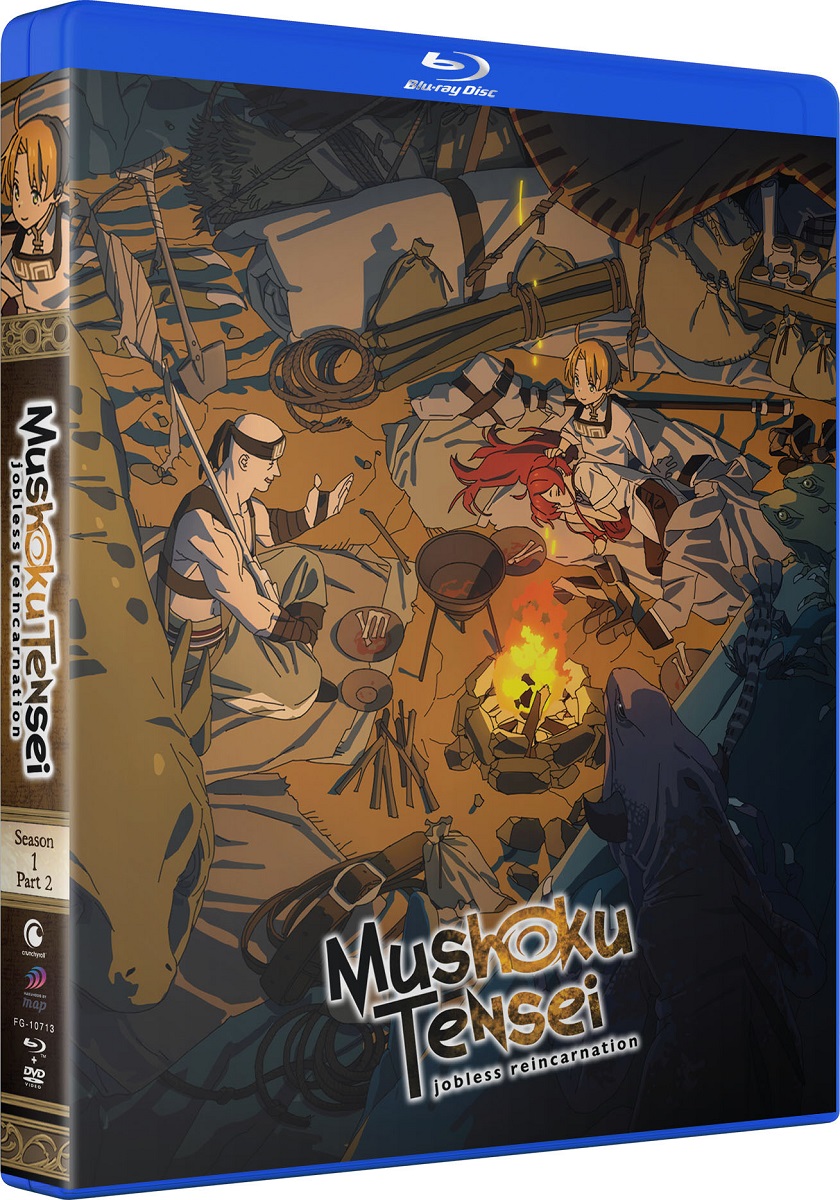 Mushoku Tensei Jobless Reincarnation Season 1 Part 2 Blu-ray/DVD image count 1