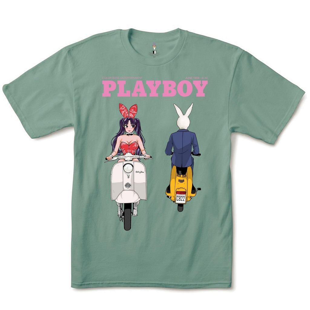 Playboy x Color Bars - Scooter Bunnies SS T-Shirt image count 0