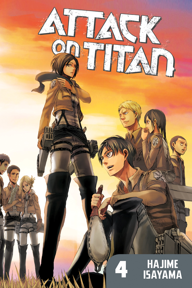 Attack on Titan Manga Volume 4 image count 0