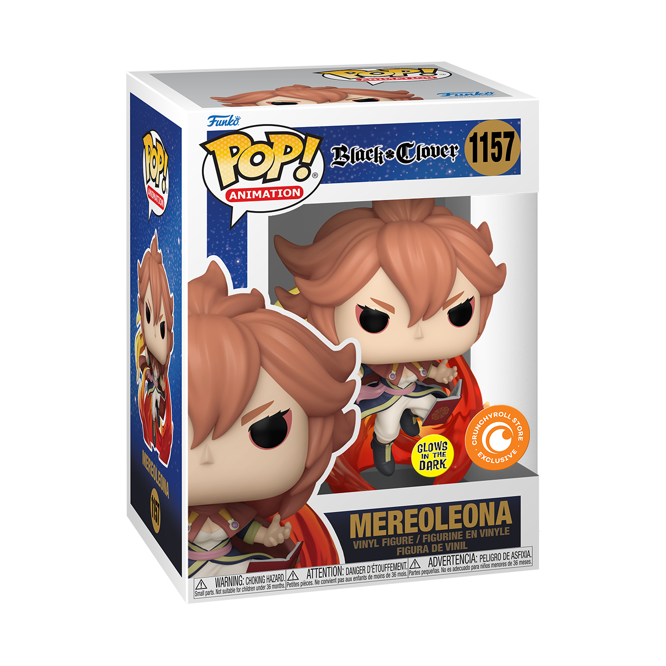 Black Clover - Mereoleona with Flame Fists Funko Pop! image count 1