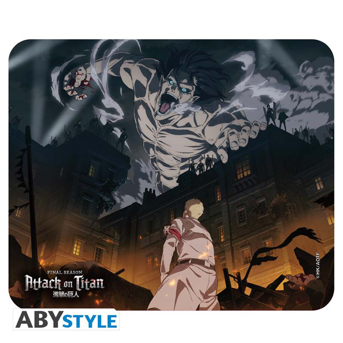 Mouse Pad Shingeki No Kyojin Tropas