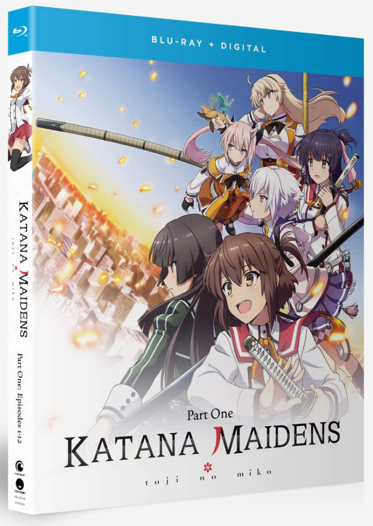 Katana Maidens <b>Toji</b> <b>No</b> <b>Miko</b> - Part 1 - Blu-Ray + DVD image count 0.