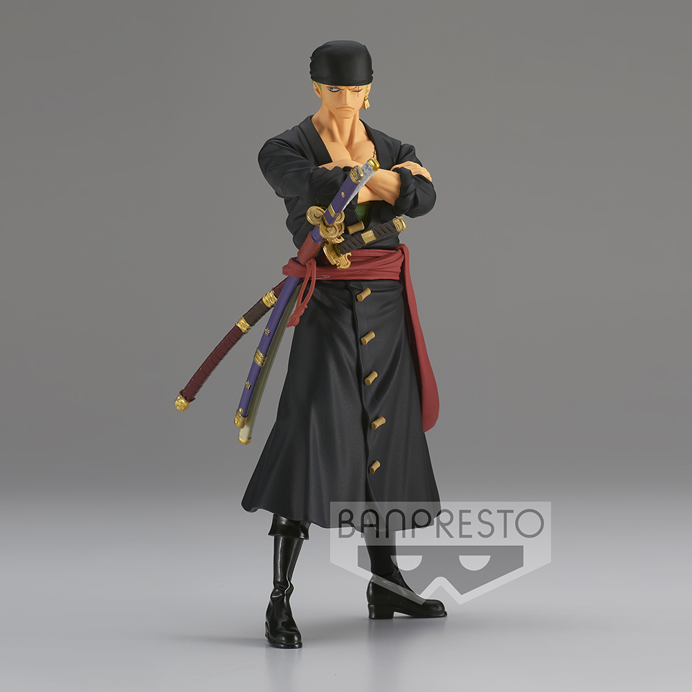 BANPRESTO ONE PIECE DFX GRANDLINE MEN SERIES WANO V1 RORONOA ZORO FIGU –  Cards and Comics Central