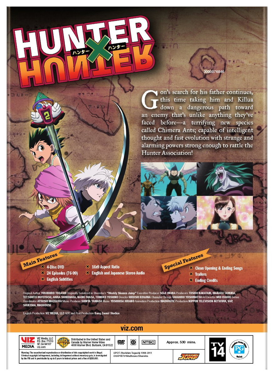 Hunter X Hunter Set 5 Blu-ray