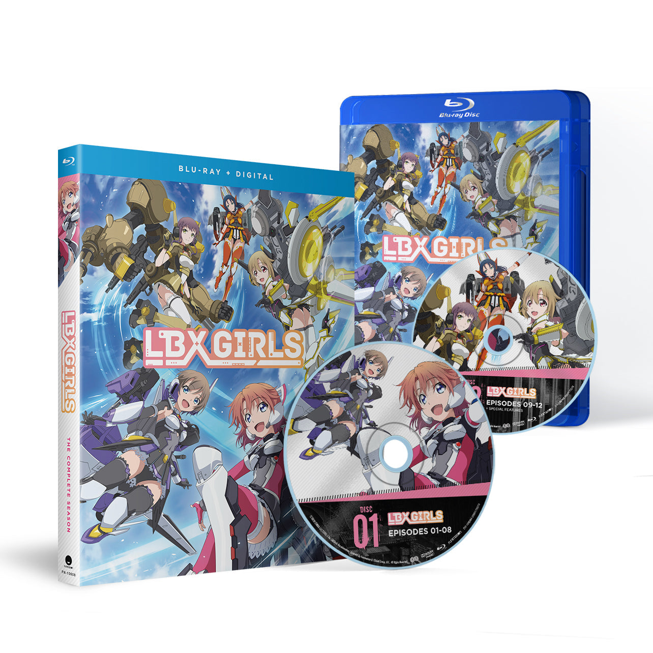 LBX Girls - The Complete Season - Blu-ray image count 0