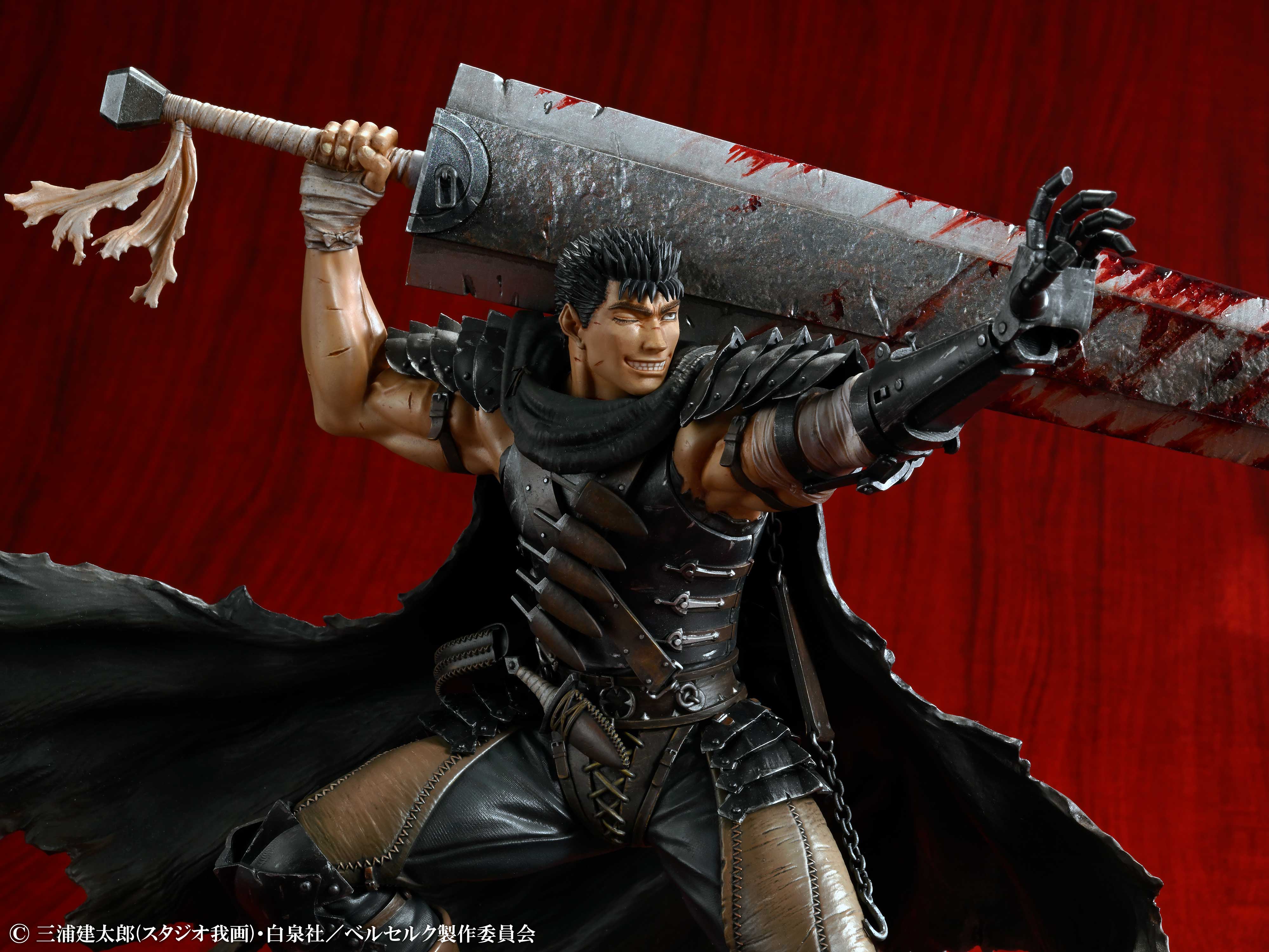 Berserk Guts Black Swordsman Ver. 1/7 Scale Statue – IGN Store